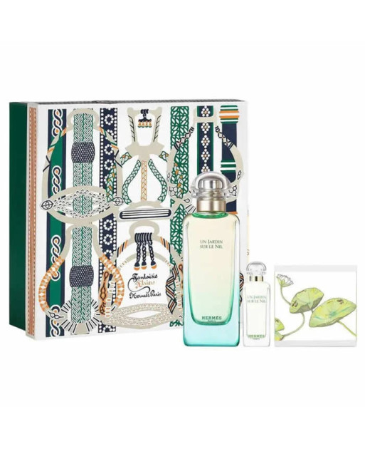 Hermès Un Jardin Sur Le Nil Eau De Toilette Spray 100ml Coffret 3 Produits