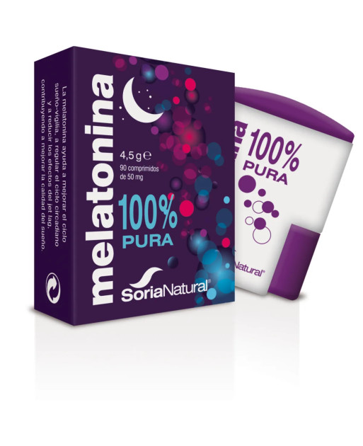 Soria Melatonina 100 Pura 50 Mg 90 Comp