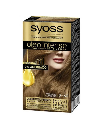 Syoss Oleo Intense Permanent Hair Color 8-60 Honey Blonde