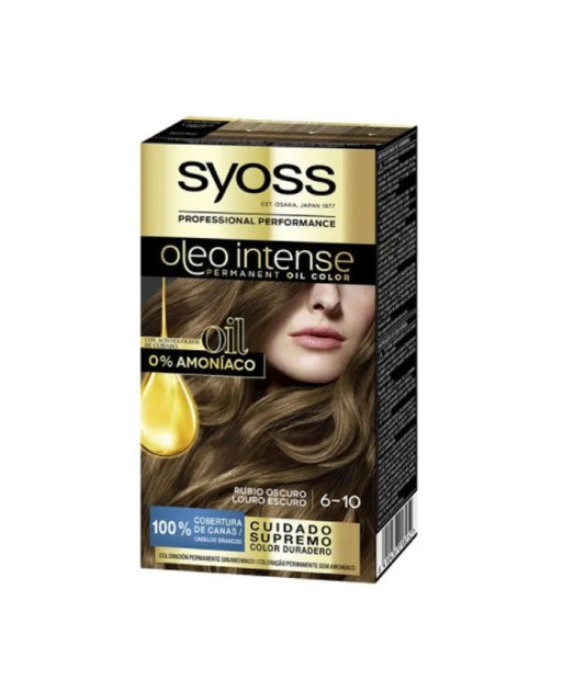 Syoss Oleo Intense Permanent Hair Color 6-10 Dark Blonde