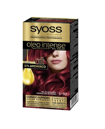 Syoss Oleo Intense Permanent Hair Color 5-92 Intense Red