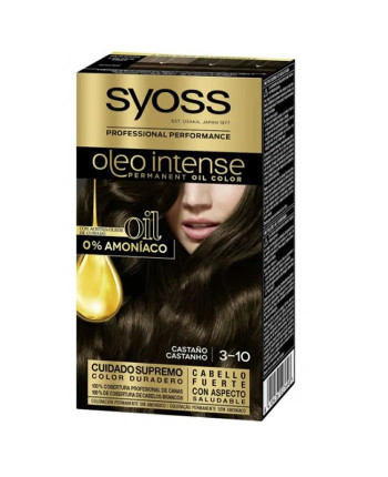 Syoss Oleo Intense Permanent Hair Color 3-10 Brown