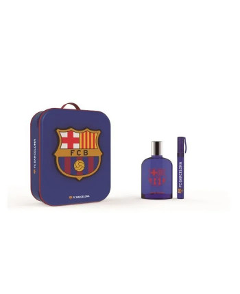 FC Barcelona Eau De Toilette Vaporisateur 100ml Coffret 3 Produits