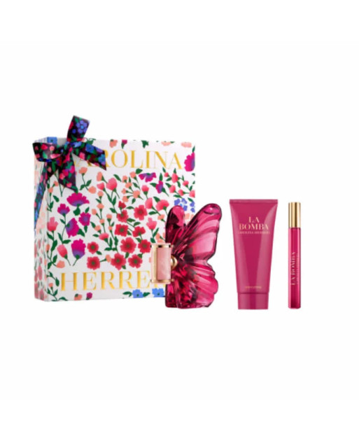 Carolina Herrera La Bomba Eau De Parfum Vaporisateur 80ml Coffret 3 Produits